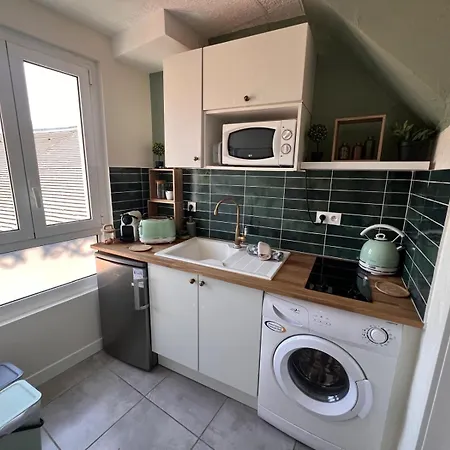 Apartmán Jungle Deluxe Elegant Et Cosy Au Centre De Fontainebleau, Proche Insead Fontainebleau